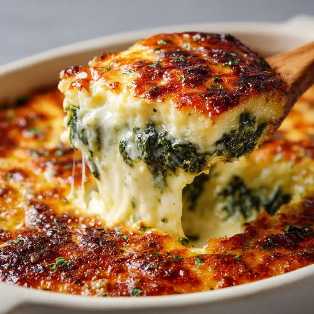 Baked Spinach Casserole Recipe