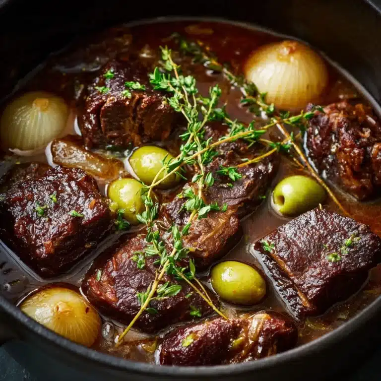 Belgian-Style Slow-Cooked Beef Stew Recipe