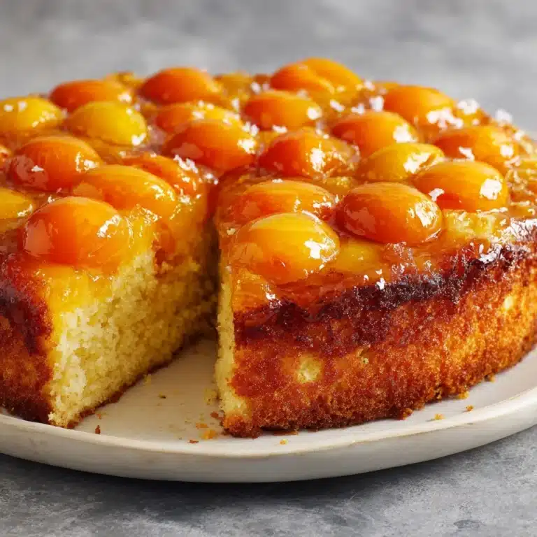 Apricot Upside-Down Cake Recipe