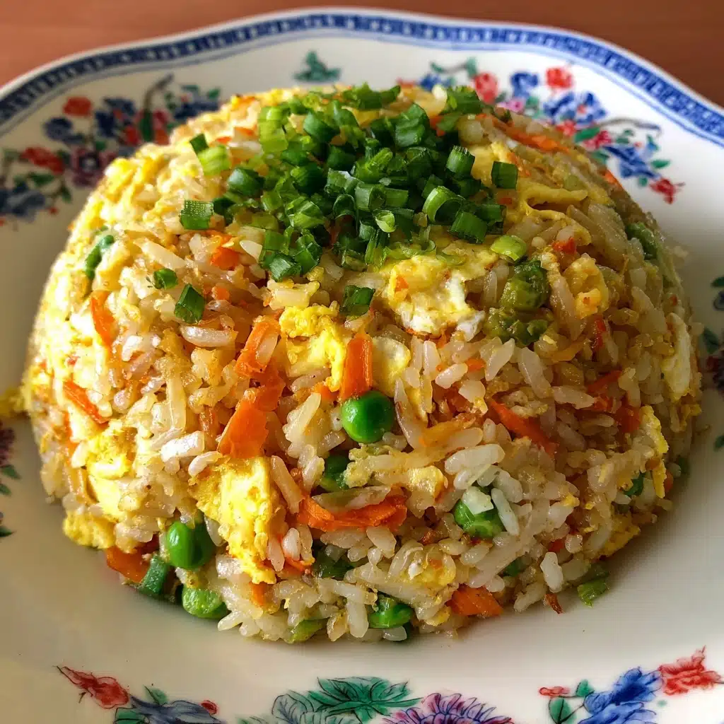Simple Egg Fried Rice Recipe - Recipe Image