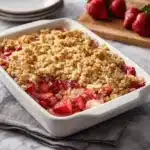 Strawberry Rhubarb Crisp Recipe