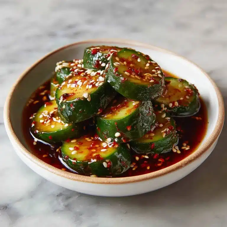 Easy Asian Cucumber Salad Recipe