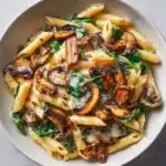 Garlic Mushroom Pasta Recipe