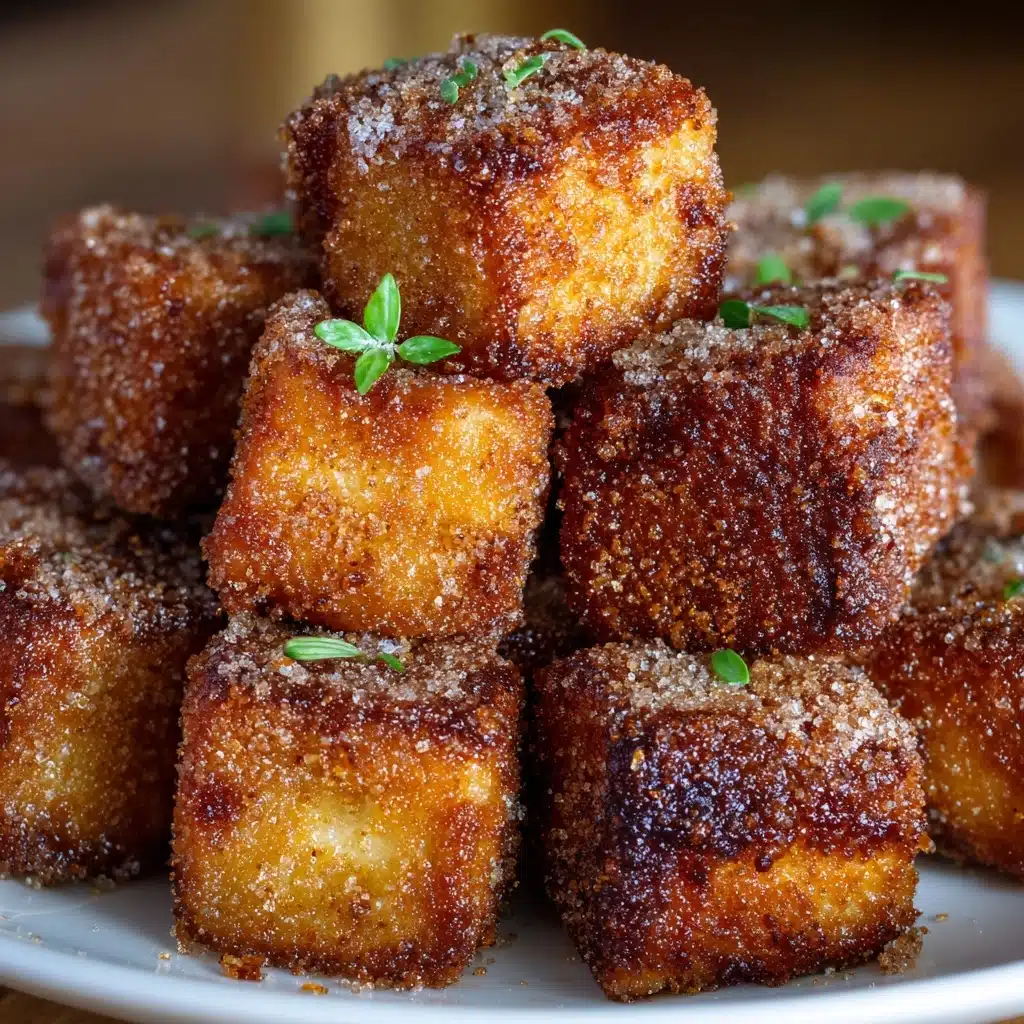 Crispy Cinnamon Cheesecake Bites Recipe - Recipe Image