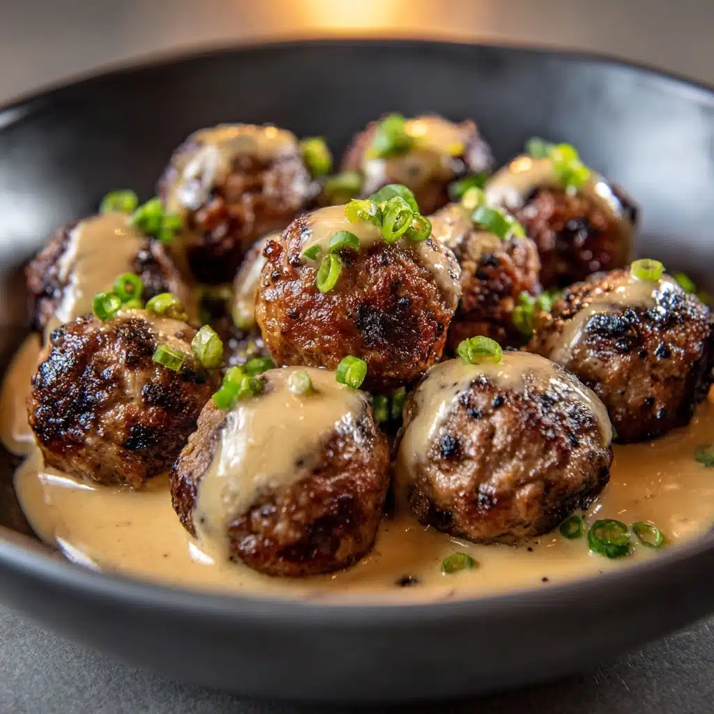 Korean BBQ Meatballs with Spicy Mayo Dip Recipe - Recipe Image