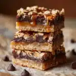 Oatmeal Fudge Bars Recipe