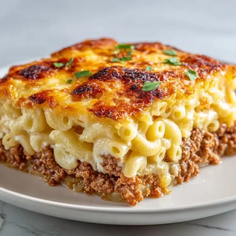 Mac ‘n’ Cheese-Stuffed Meatloaf Recipe