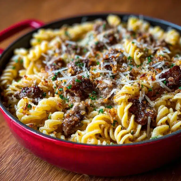 French Onion Beef and Noodles Recipe
