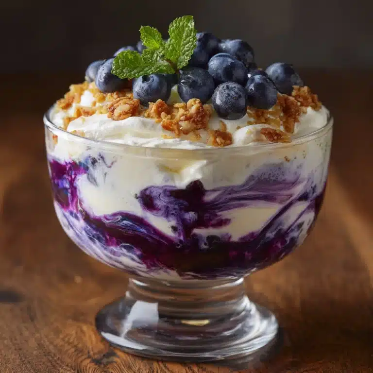 Blueberry Cheesecake Trifle Recipe