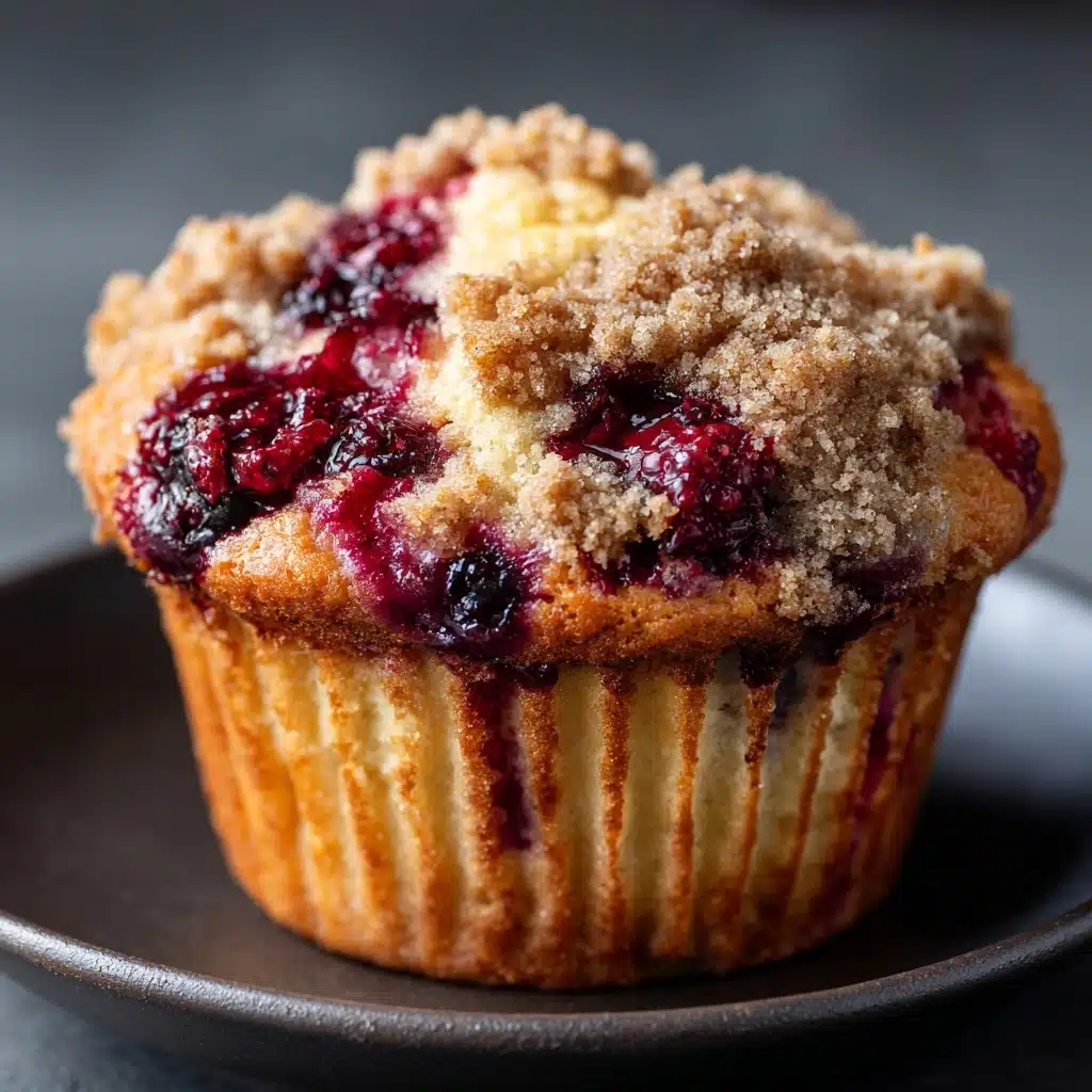 Cherry Cobbler Muffins Recipe - Recipe Image