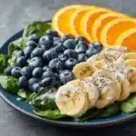 Blueberry Spinach Salad with Orange Poppy Seed Dressing Recipe