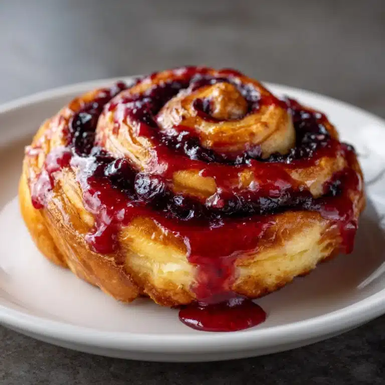 Crock Pot Cinnamon Rolls with Cherry Pie Filling Recipe