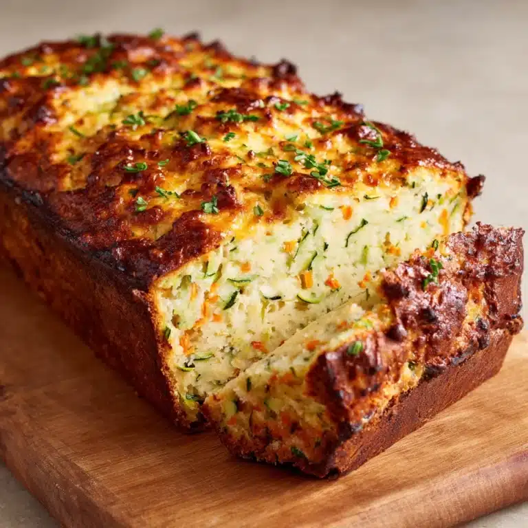 One Bowl Cheesy Zucchini Bread Recipe