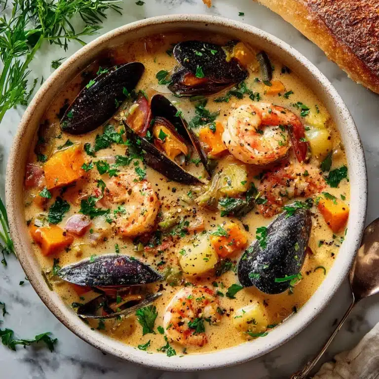 Creamy Seafood Chowder Recipe