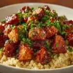 Honey BBQ Chicken Rice Recipe