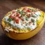 Baked Boursin Spaghetti Squash Recipe