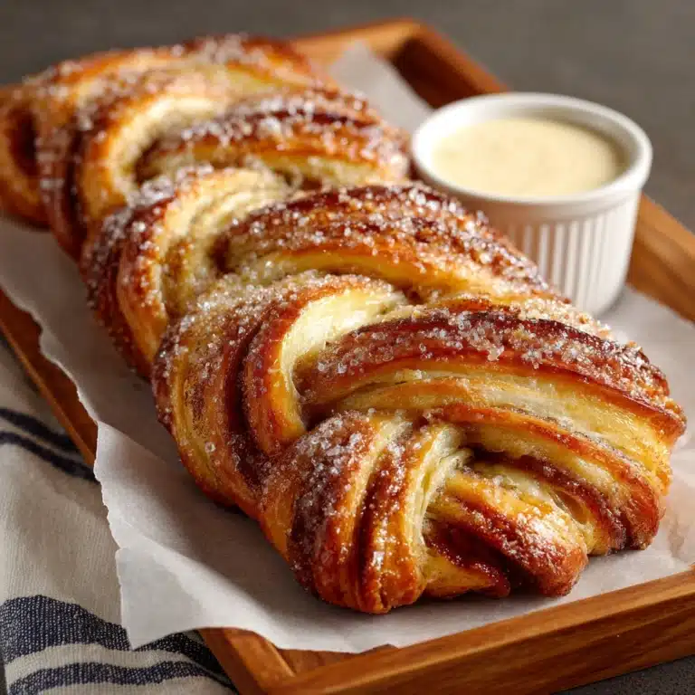 Easy and Fast Cinnamon Twist Loaf Recipe