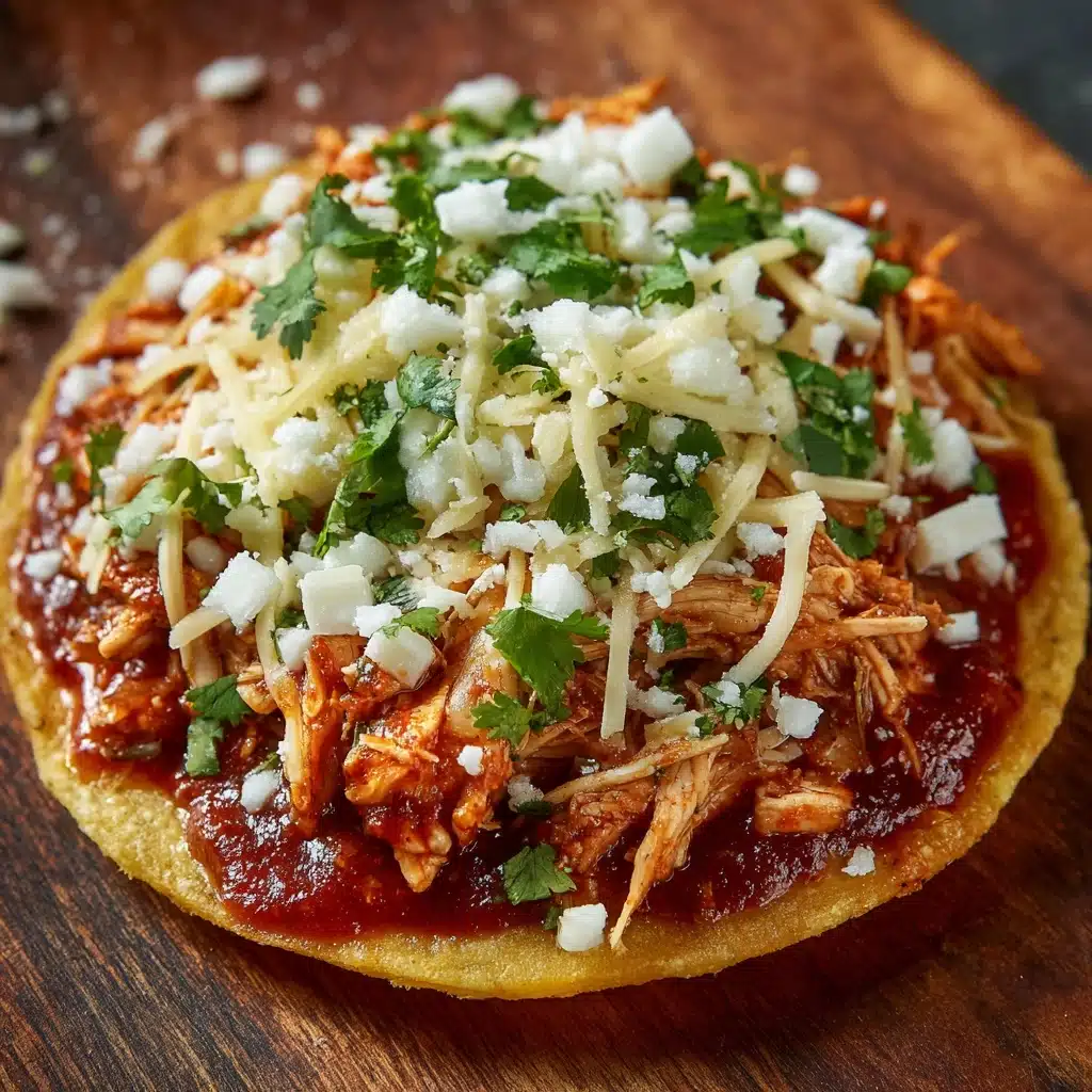 BBQ Chicken Tostadas Recipe - Recipe Image