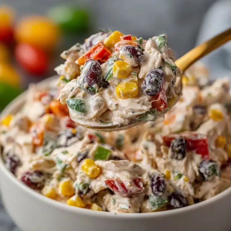 Creamy Southwest Chicken Salad Recipe