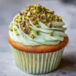 Homemade Pistachio Cupcakes Recipe