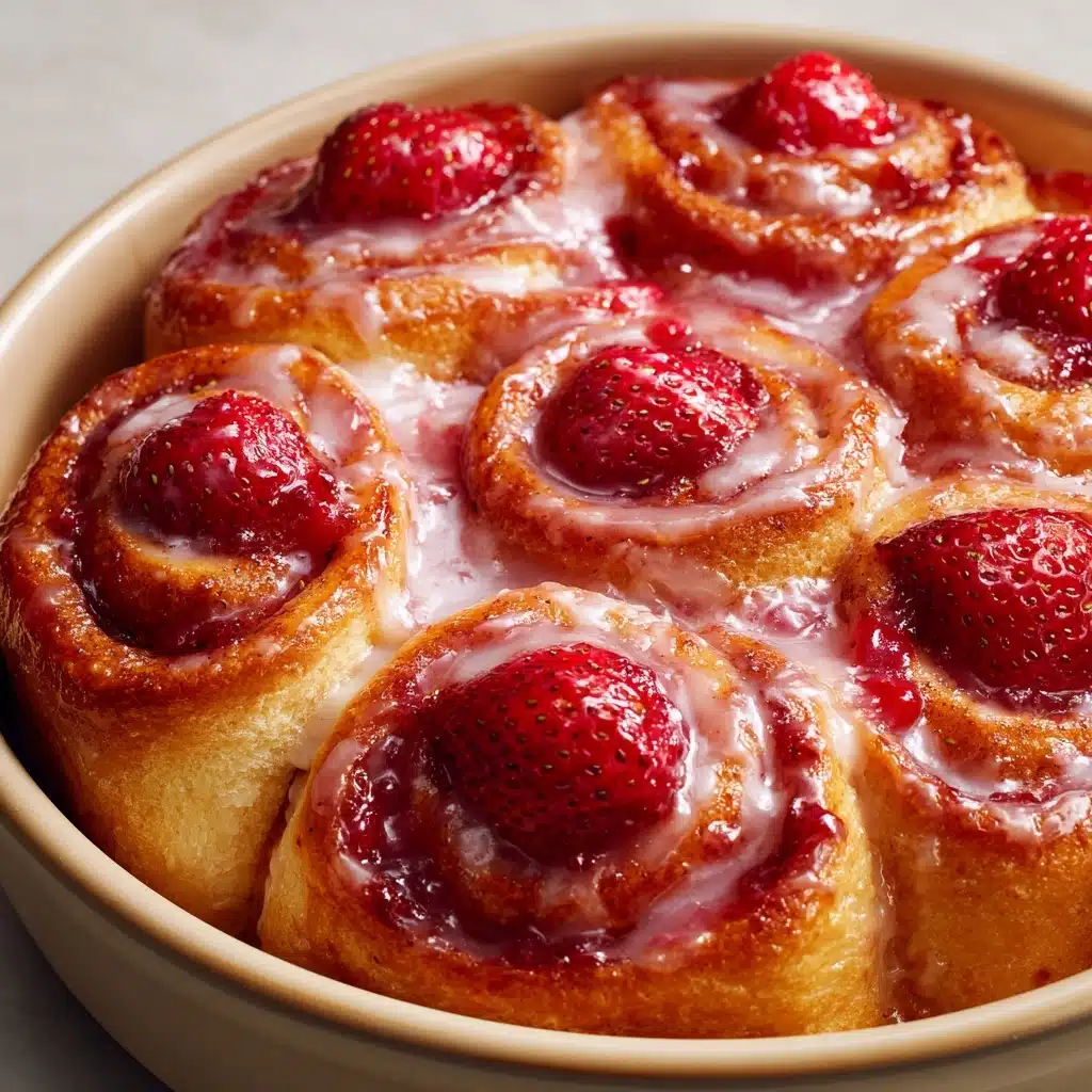 Strawberry Cinnamon Rolls Recipe