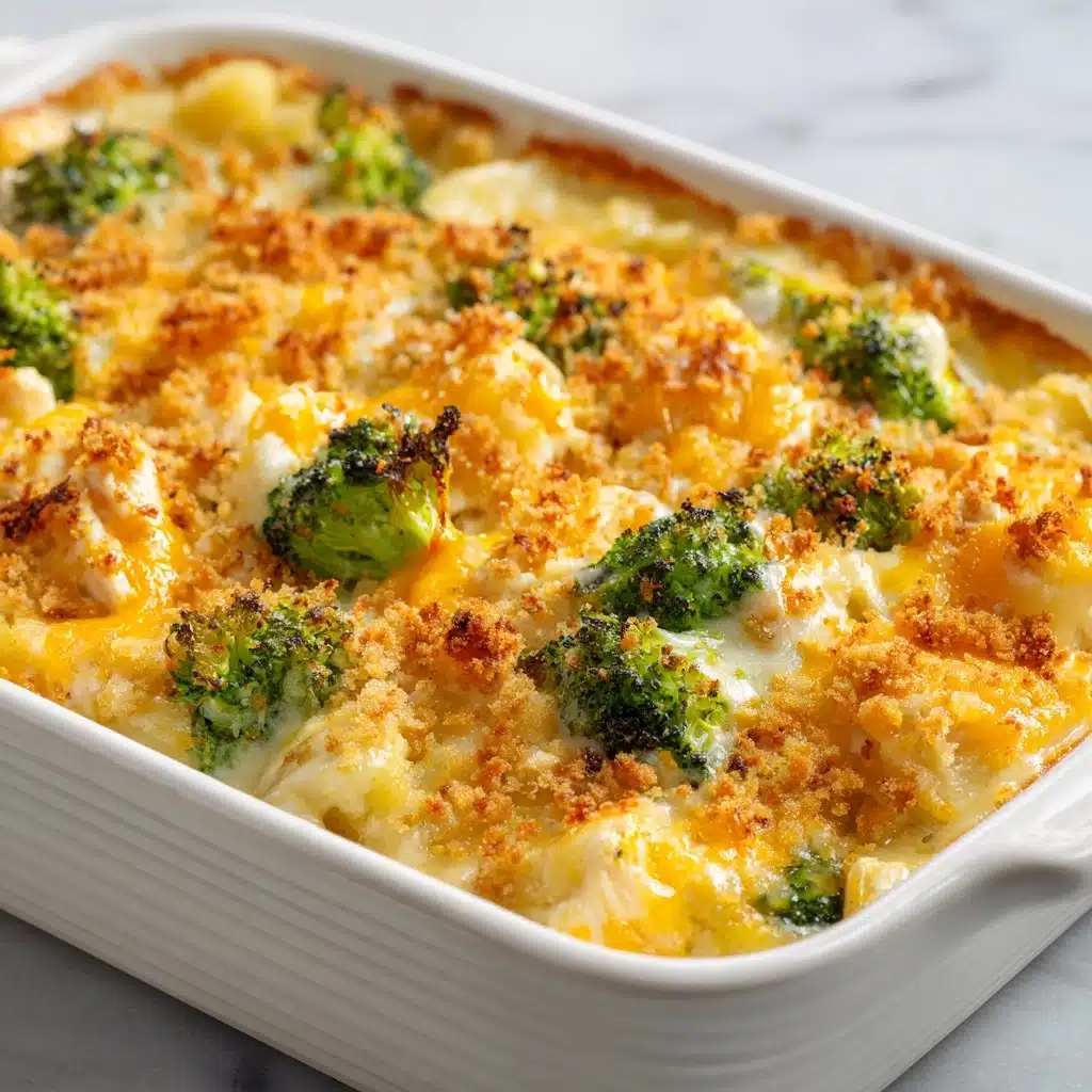 Baked Potato Chicken and Broccoli Casserole Recipe - Recipe Image