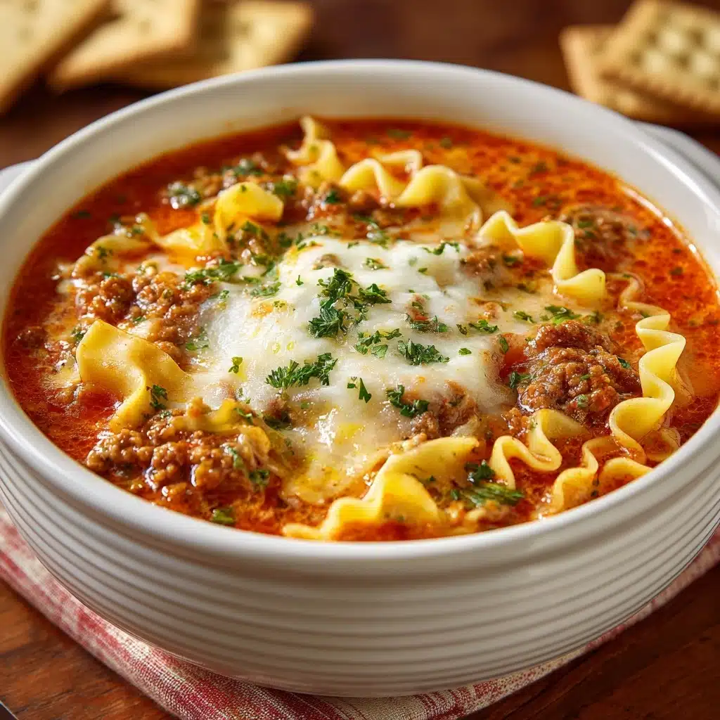 Crock Pot Lasagna Soup Recipe - Recipe Image