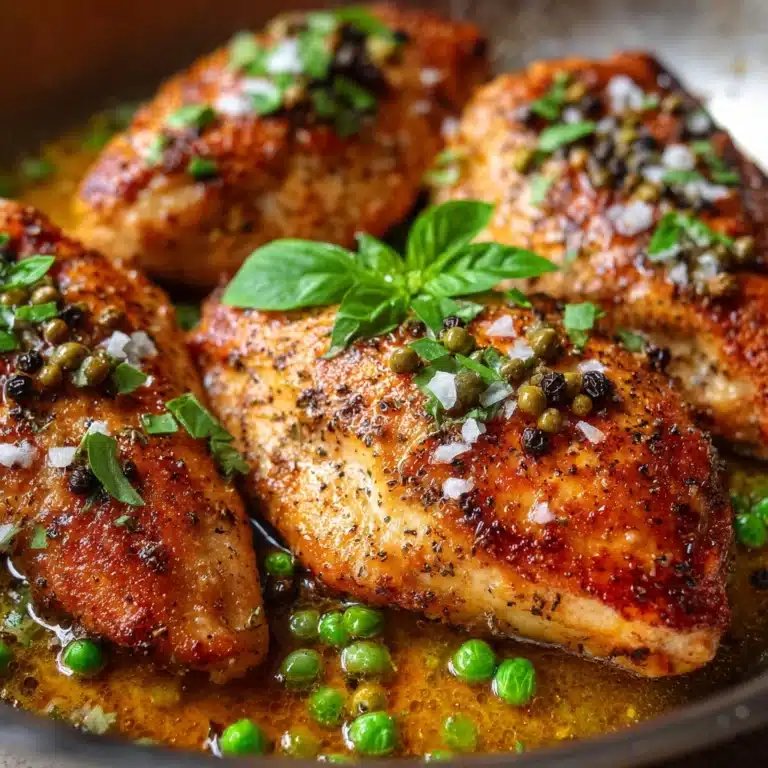 Easy Chicken Piccata Recipe for Delicious Meals Recipe