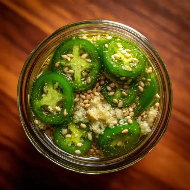 Bread and Butter Jalapeño Pickles Recipe