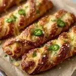 Jalapeno Cheddar Pretzel Twists Recipe