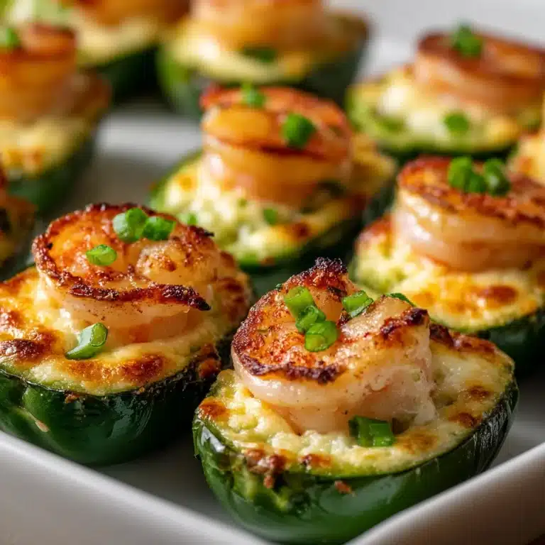Fiery Cajun Shrimp Stuffed Jalapeños Recipe