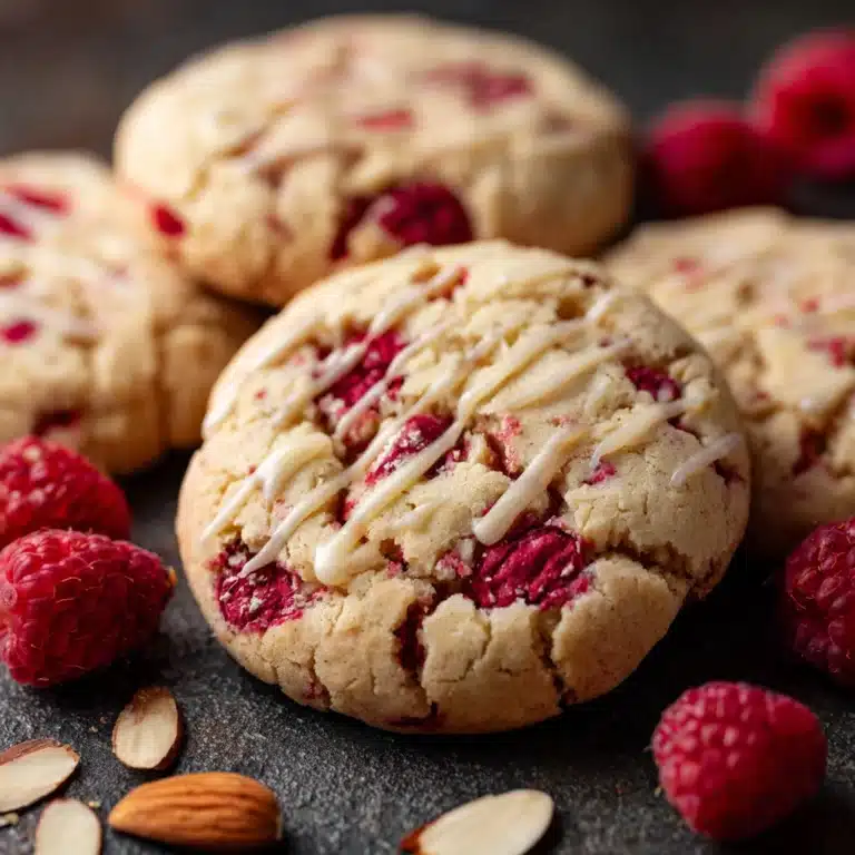Raspberry Almond Cookies Recipe