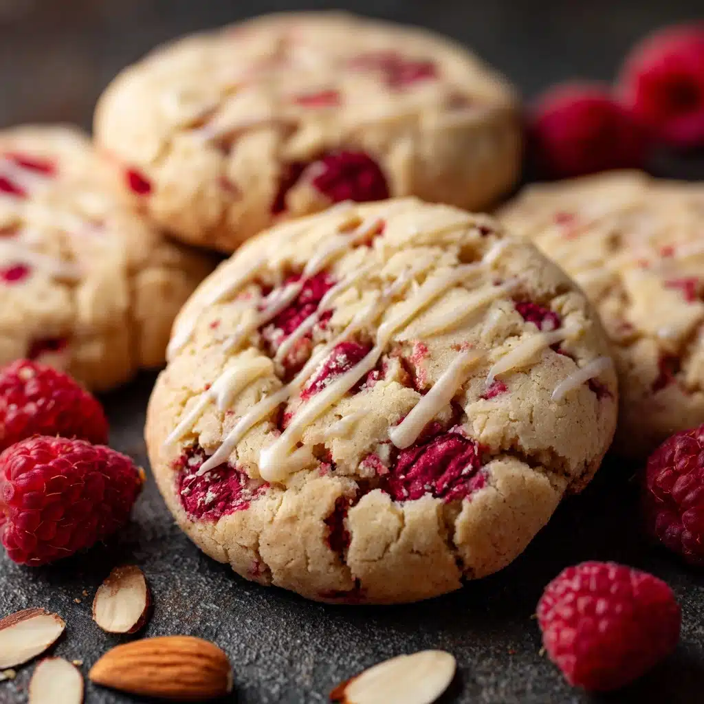 Raspberry Almond Cookies Recipe