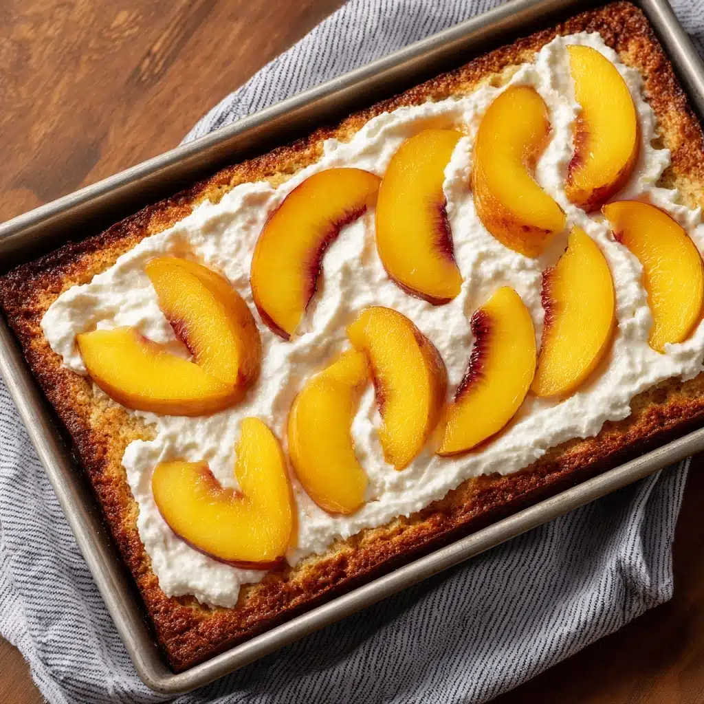 Peaches and Cream Cheese Loaf Recipe