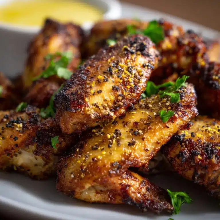 Lemon Pepper Wings Recipe