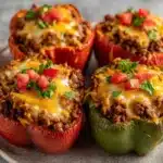 Taco Stuffed Bell Peppers Recipe