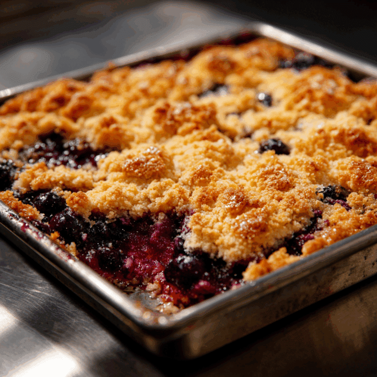 Buttermilk Blueberry Breakfast Cake Recipe