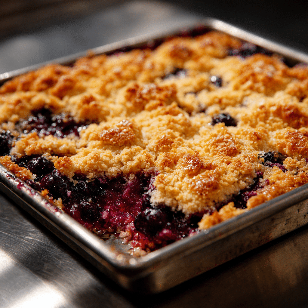 Buttermilk Blueberry Breakfast Cake Recipe