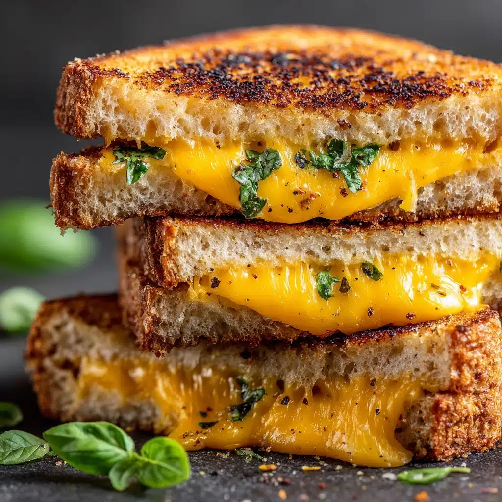 Honey Peach White Cheddar Grilled Cheese Recipe - Recipe Image