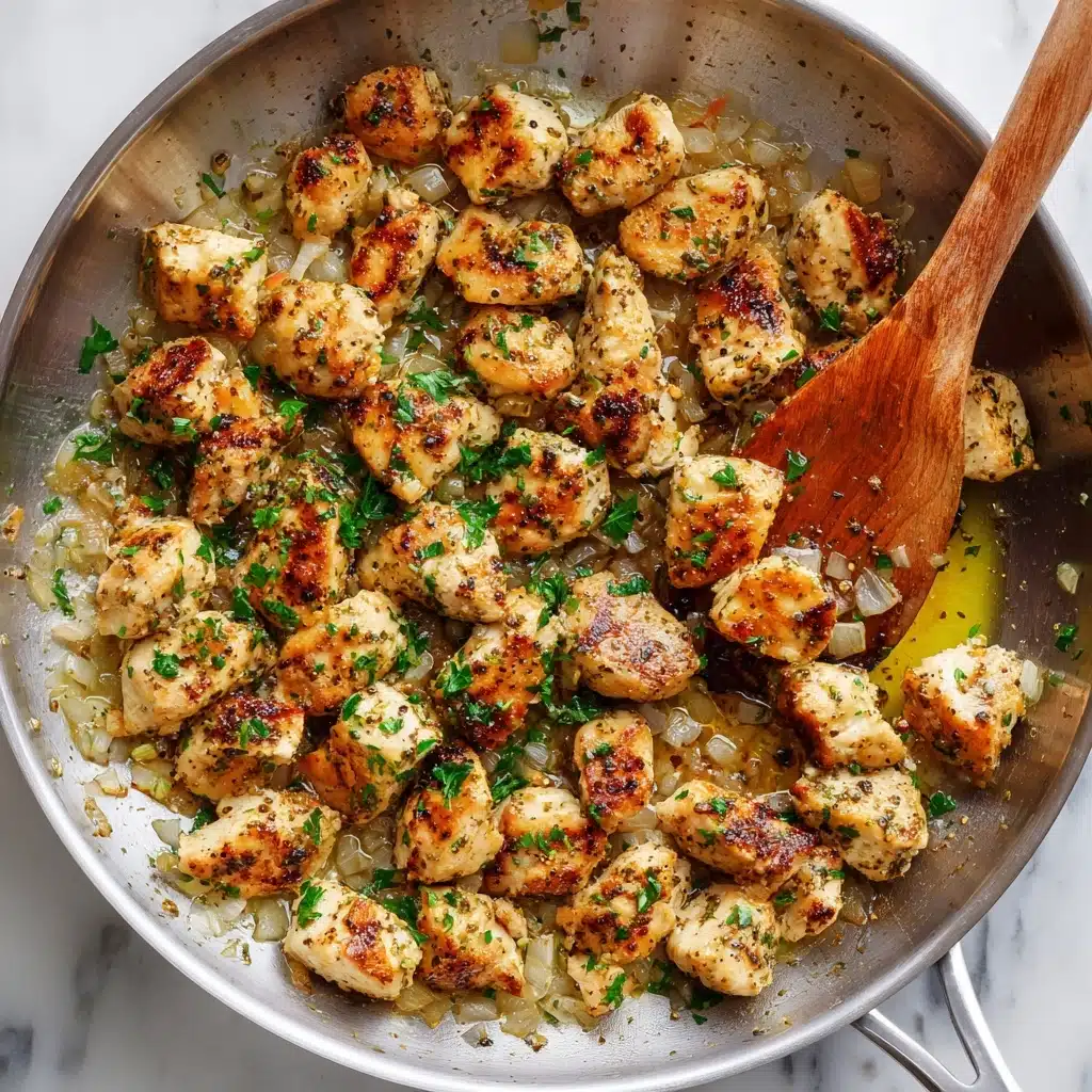 Garlic Butter Chicken Bites Recipe