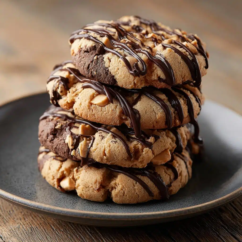 Snickers-Stuffed Peanut Butter Cookies Recipe - Recipe Image