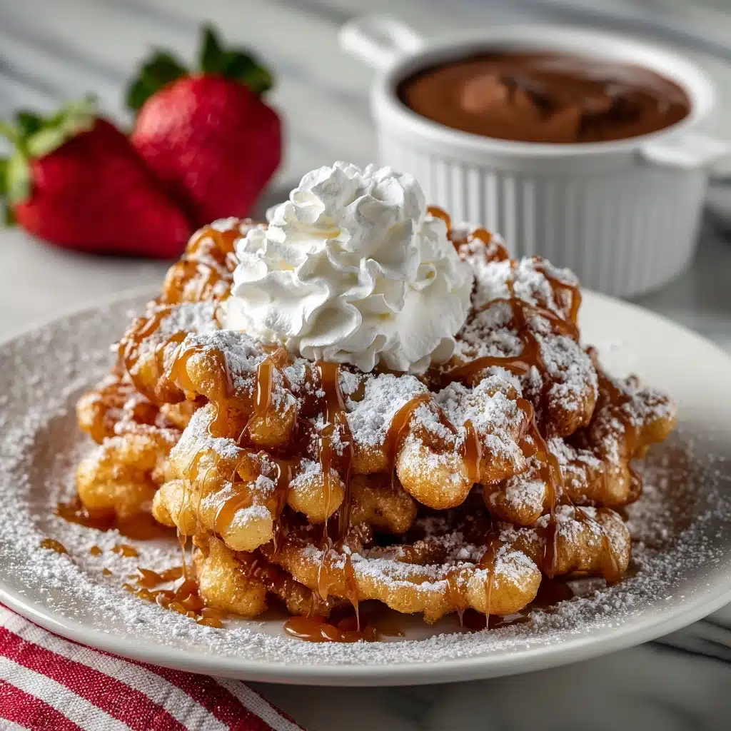 Easy Funnel Cake Fries Recipe