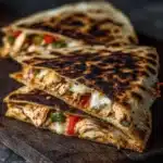 Blackstone Chicken Fajita Quesadillas Recipe