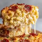Easy Macaroni and Cheese Pizza for Cheese Lovers Recipe
