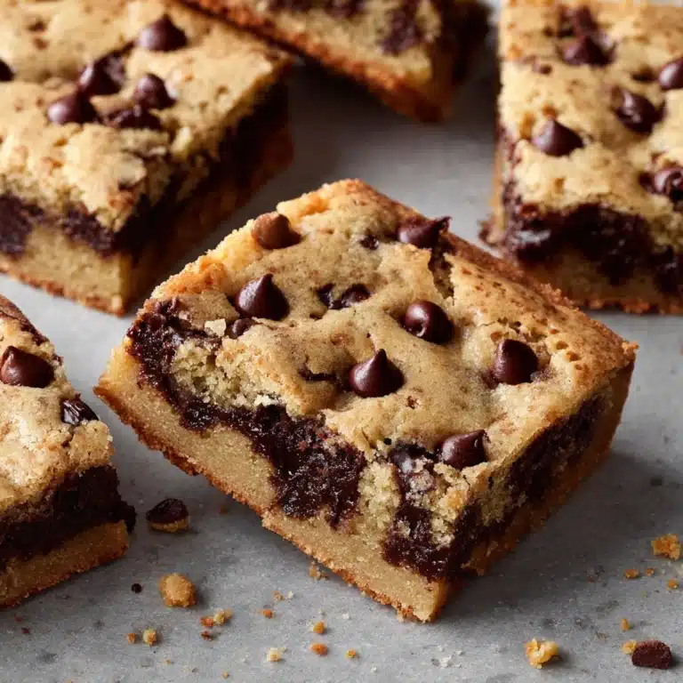 Chocolate Chip Cookie Bars Recipe