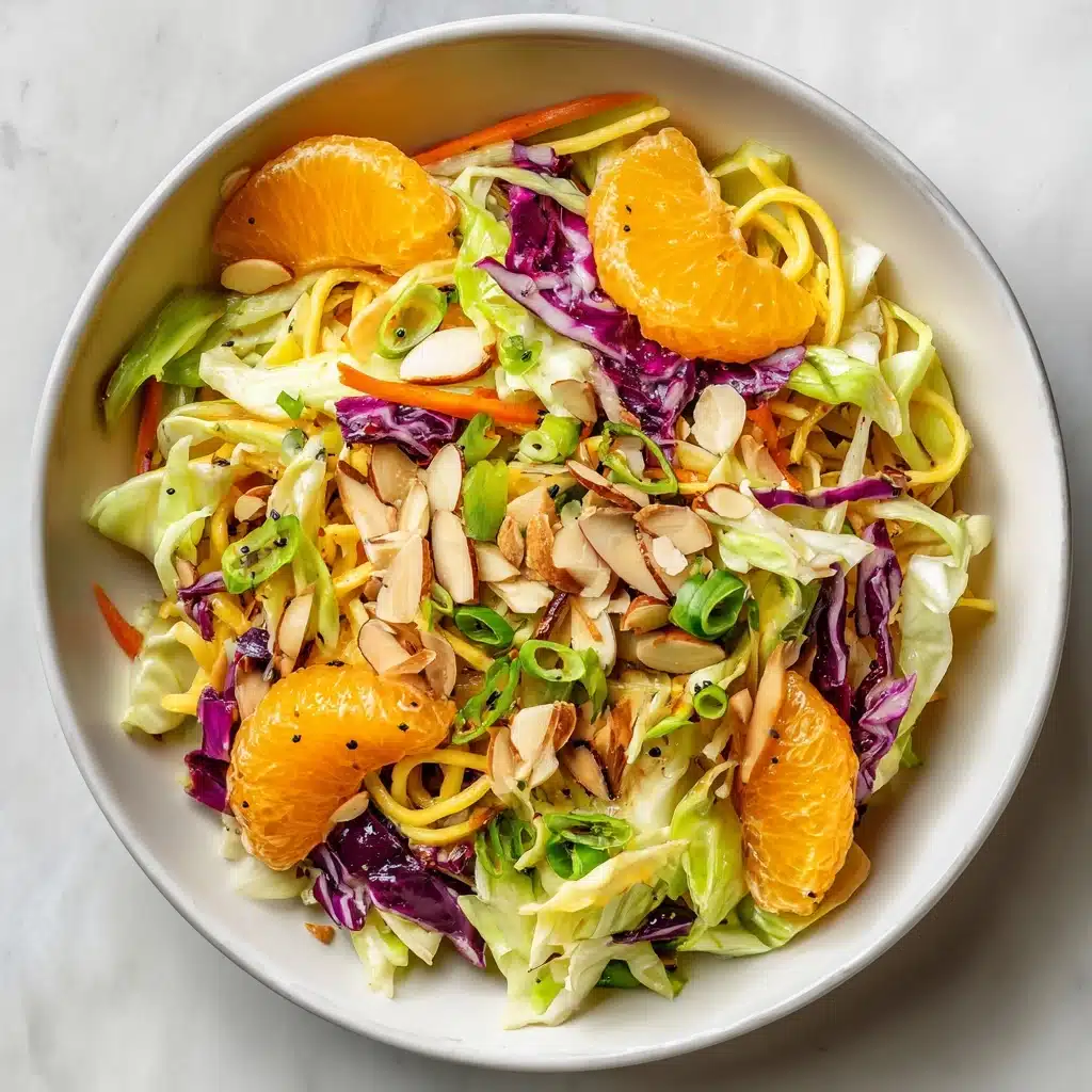 Crunchy Asian Ramen Noodle Salad Recipe - Recipe Image