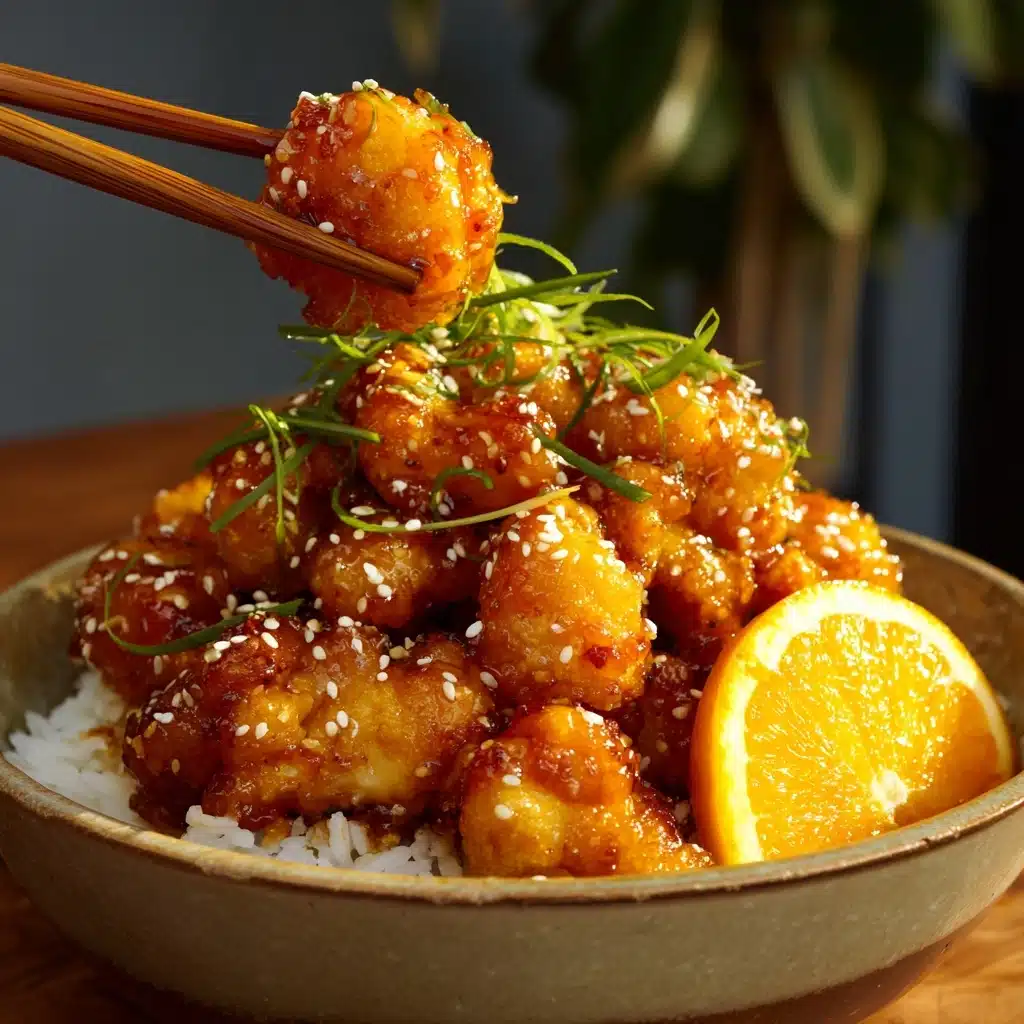 Vegan Glazed Orange Cauliflower “Chicken” Recipe