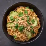 Spicy Peanut Noodles with Cucumber Recipe