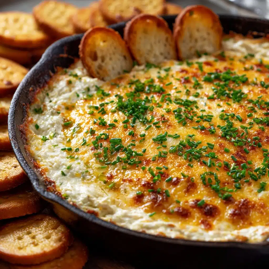 Cheesy Chive Warm Dip Recipe - Recipe Image