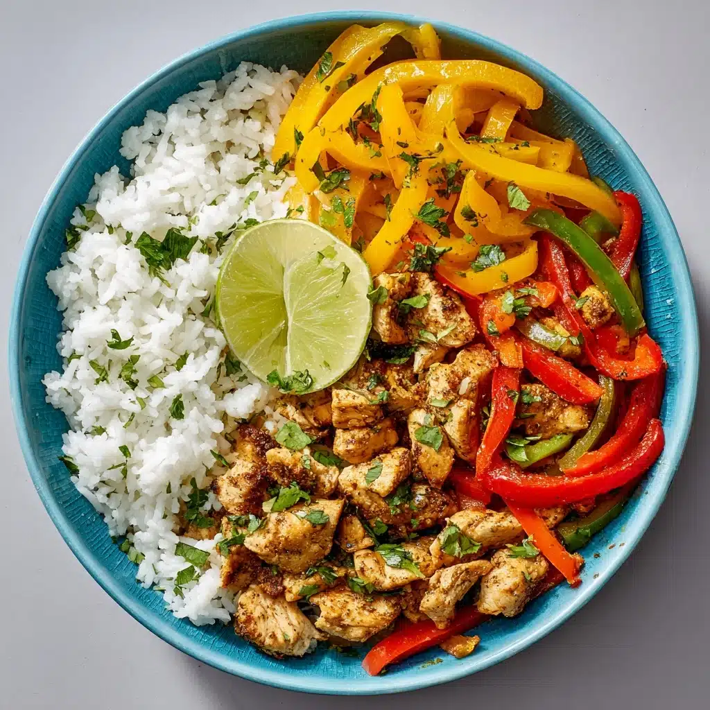 Chicken Fajita Bowl Recipe - Recipe Image